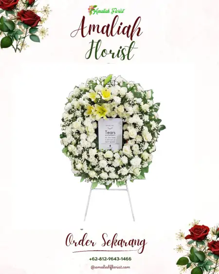 Krans Bunga Duka Pondok Labu